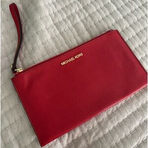 Michael Kors Large Zip Clutch Wristlet